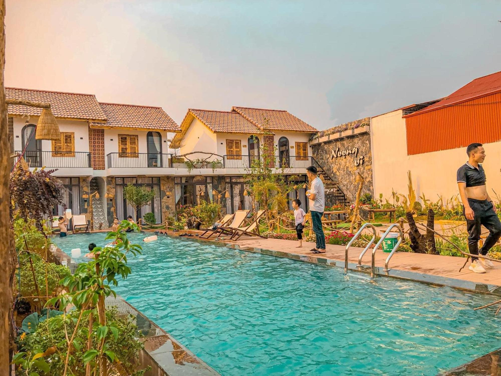 Noong Oi Homestay Moc Chau Dış mekan fotoğraf