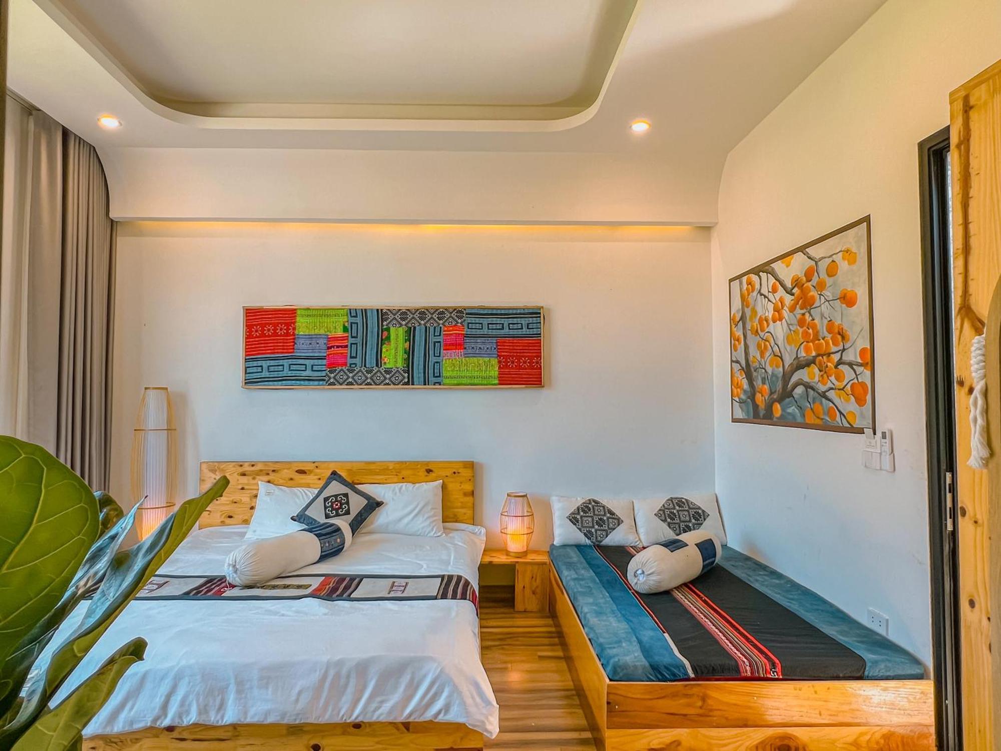 Noong Oi Homestay Moc Chau Dış mekan fotoğraf